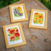 Fleurs d'été - Set de 3
