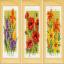 Fleurs d'été - Set de 3