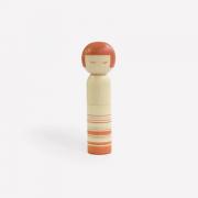 Pique-épingles poupée Kokeshi - Rose