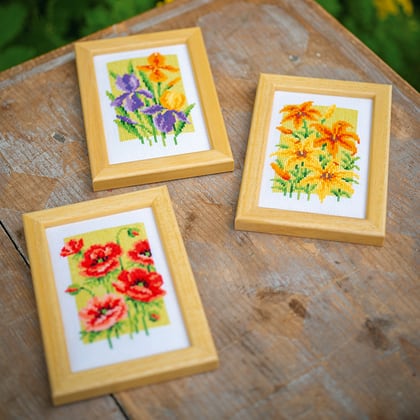 Fleurs d\'été - Set de 3