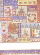 Serviette - Noël en couleur - Patchwork