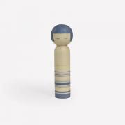Pique-épingles poupée Kokeshi - Bleu