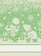 Serviette - Maggio - Polar Chenille - Vert