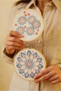 Fleurs deu Levant - Duo Kit de Broderie