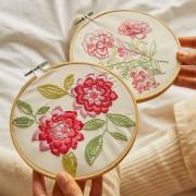 Œillets poétiques - Duo Kit de Broderie