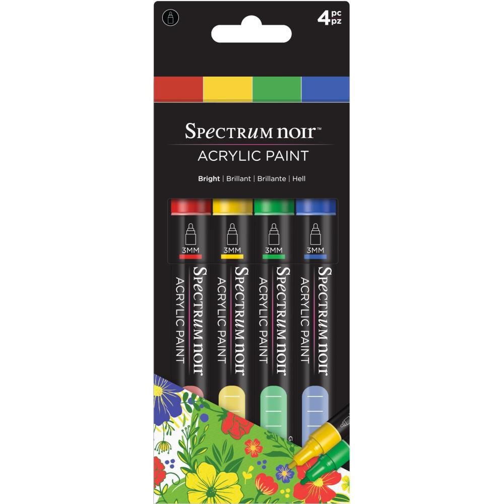 Feutres Acrylique Spectrum Noir - Bright de Crafter's Companion - Pour la  coloration et la peintur - Décorations, Papier, Couleurs - Casa Cenina