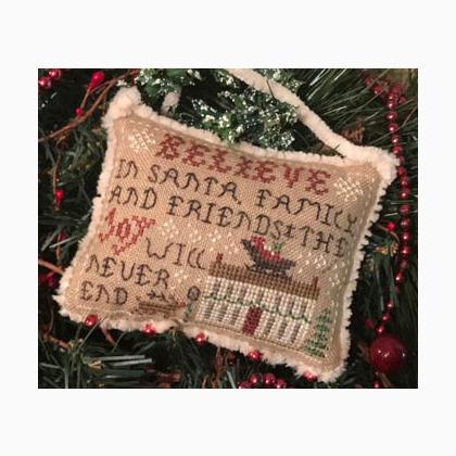 Believe In Santa - 2021 Sampler Ornament