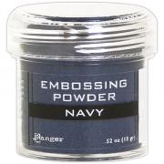 Poudre à Embosser - Bleu marin métallique