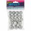 Cloches de Noel - Glitter Argent