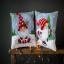 Coussin : Gnome de Noël dans la neige