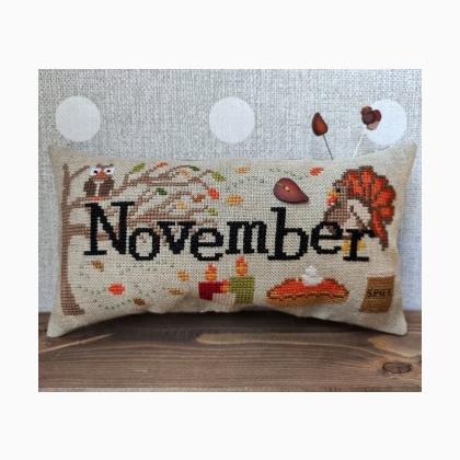 When I Think Of November (w/button)