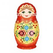 Matryoshka - Gorodets painting