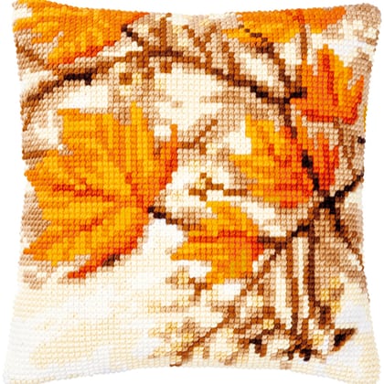 Coussin : Feuilles d\'automne
