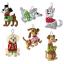 Kit Décorations en feutrine set de 6 - Chiens