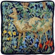 Coussin - Greenery Deer Tapestry