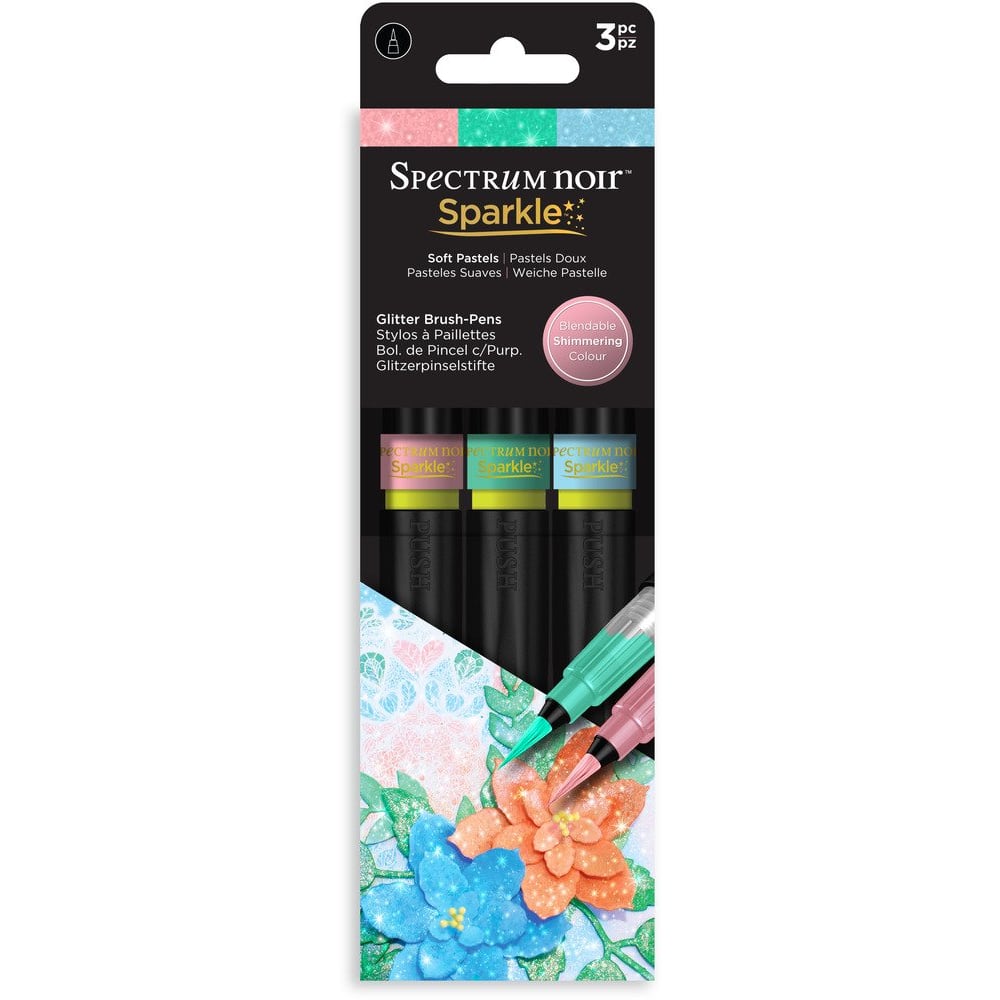 Feutres Acrylique Spectrum Noir - Pastel