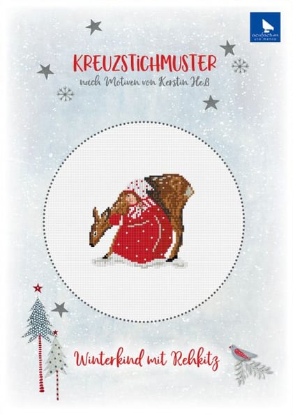 Winterkind mit Rehkitz