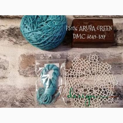 Fil de soie - Aruba green