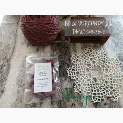 Fil de soie - Burgundy