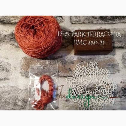 Fil de soie - Dark terracotta