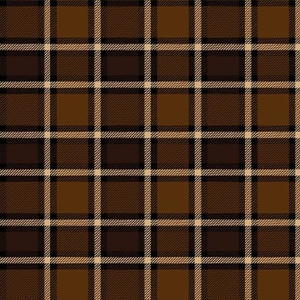 Tartan - Brun