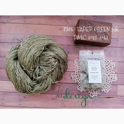 Fil de soie - Faded green