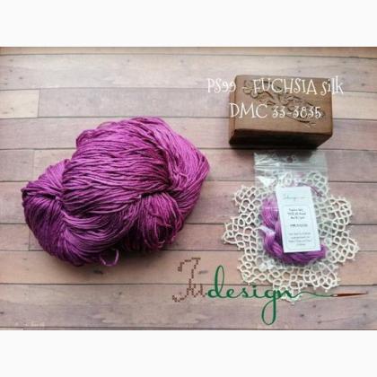 Fil de soie - Fuchsia
