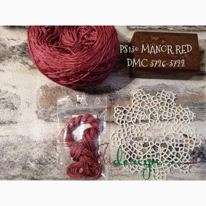 Fil de soie - Manor red