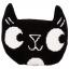 Coussin : Eva Mouton - Chat noir