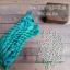 Fil de soie - Teal-turquoise
