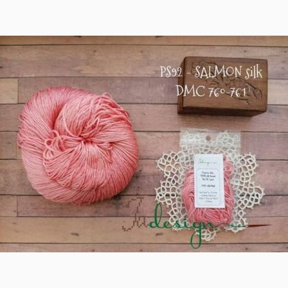 Fil de soie - Salmon