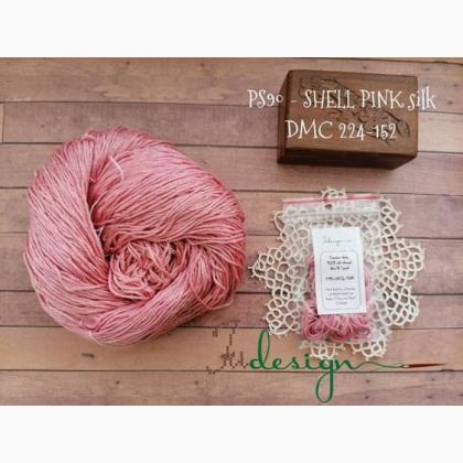 Fil de soie - Shell pink