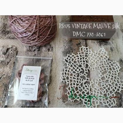 Fil de soie - Vintage mauve