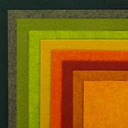 Assortiment de feutrine Coloquintes 15x15cm.