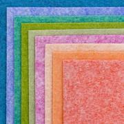Assortiment de feutrine Les Givres - C'est la fête 15x15cm.