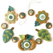 Kit Feutrine Guirlande d'automne