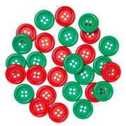 Boutons assortis Blumenthal - Couleurs de Noel
