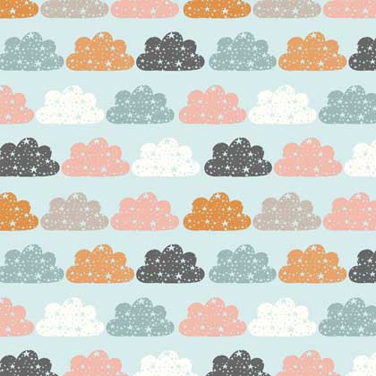 Clouds on Blue