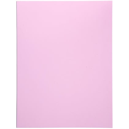 Feuille mousse 12X18 - Rose