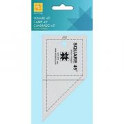 Règle Carré 45°