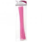 Fils Chenille 6mm - Rose