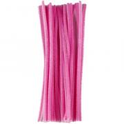 Fils Chenille Touch Of Nature 6mm - Rose