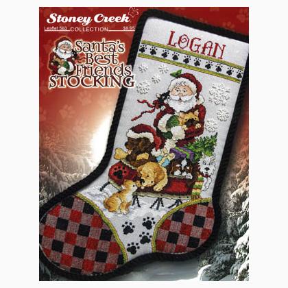 Santa\'s Best Friends Stocking