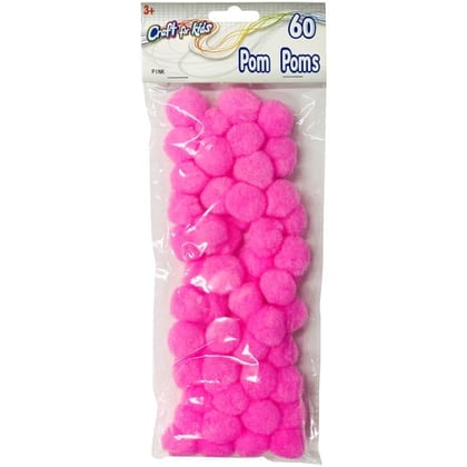Pompons 25mm - Rose