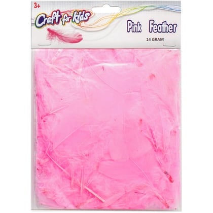Plumes de dinde 14g - Rose