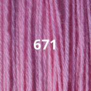 Crewel Wool - Bubble Gum Pink 671