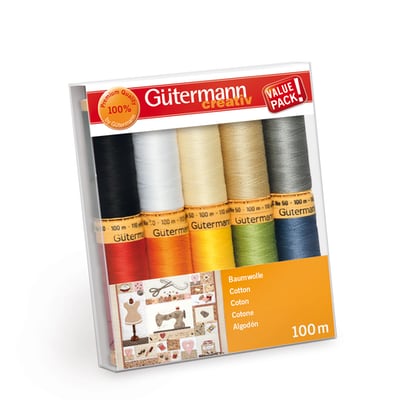 Set de fils à coudre Ne50-1