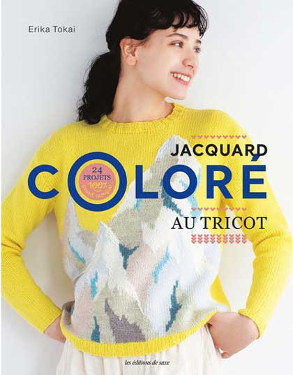 Jacquard coloré au tricot