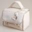 Trousse toilette - Pois 3D - Tourterelle