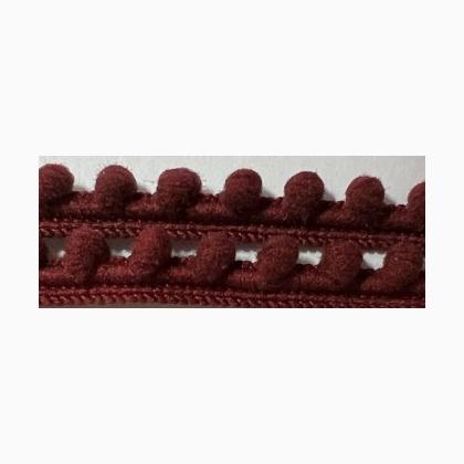 Shakespeare\'s Primitive Red Mini Pom Pom (1yd)